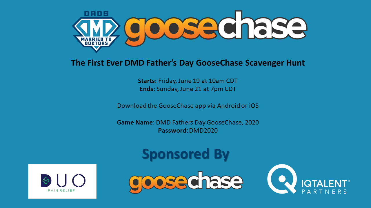 DMD Fathers Day GooseChase 2020
